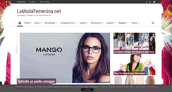 Desktop Screenshot of lamodafemenina.net